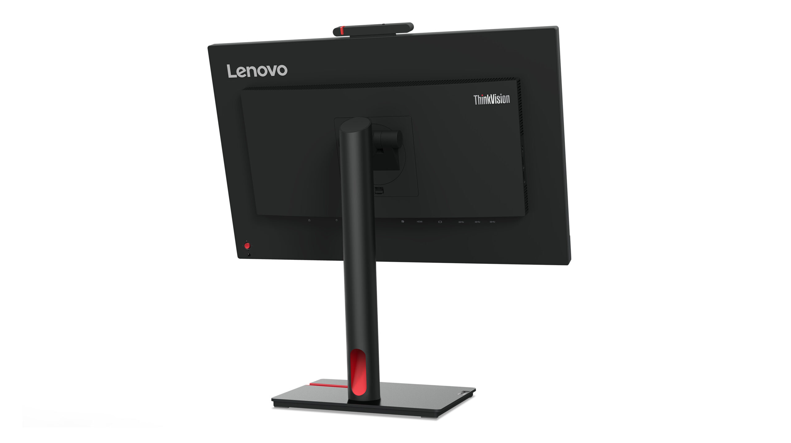 Lenovo ThinkVision T24v-30 monitor komputerowy 60,5 cm (23.8") 1920 x 1080 px Full HD LED Czarny - obrazek 5