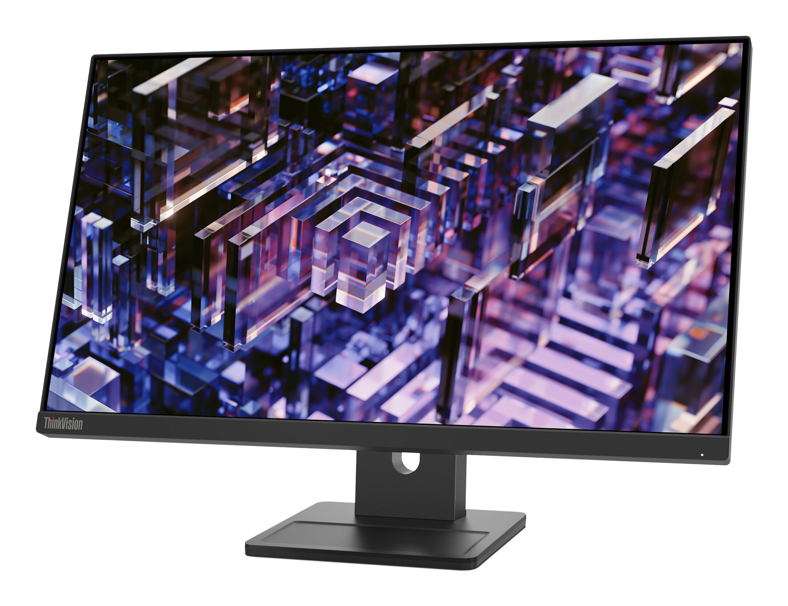 Lenovo ThinkVision E24q-30 monitor komputerowy 60,5 cm (23.8") 2560 x 1440 px 2K Ultra HD LED Czarny - obrazek 3