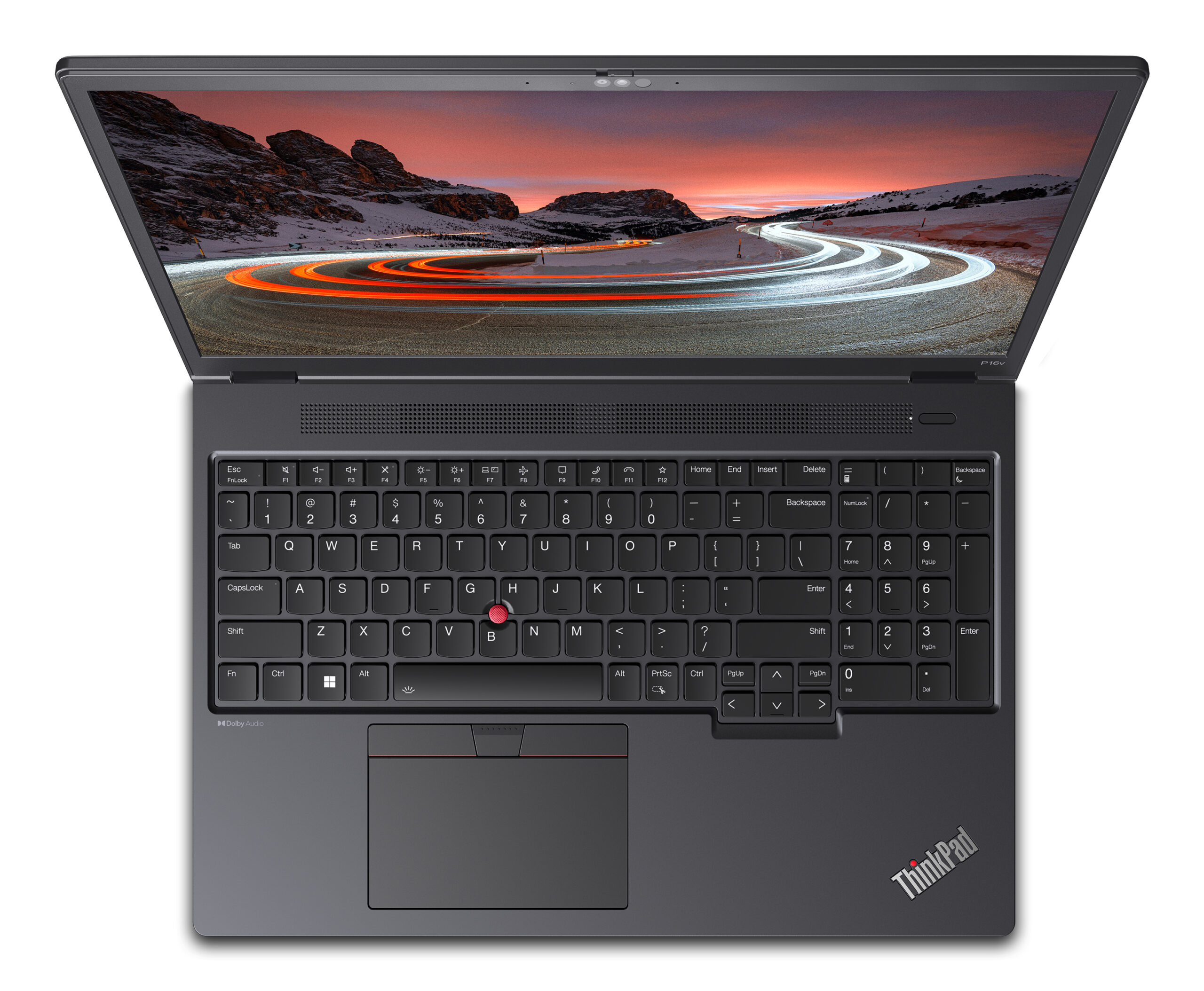 Lenovo ThinkPad P16v Gen 1 (AMD) AMD Ryzen™ 7 PRO 7840HS Mobilna stacja robocza 40,6 cm (16") WUXGA 16 GB DDR5-SDRAM 512 GB SSD NVIDIA RTX A1000 Wi-Fi 6E (802.11ax) Windows 11 Pro Angielski Czarny - obrazek 5