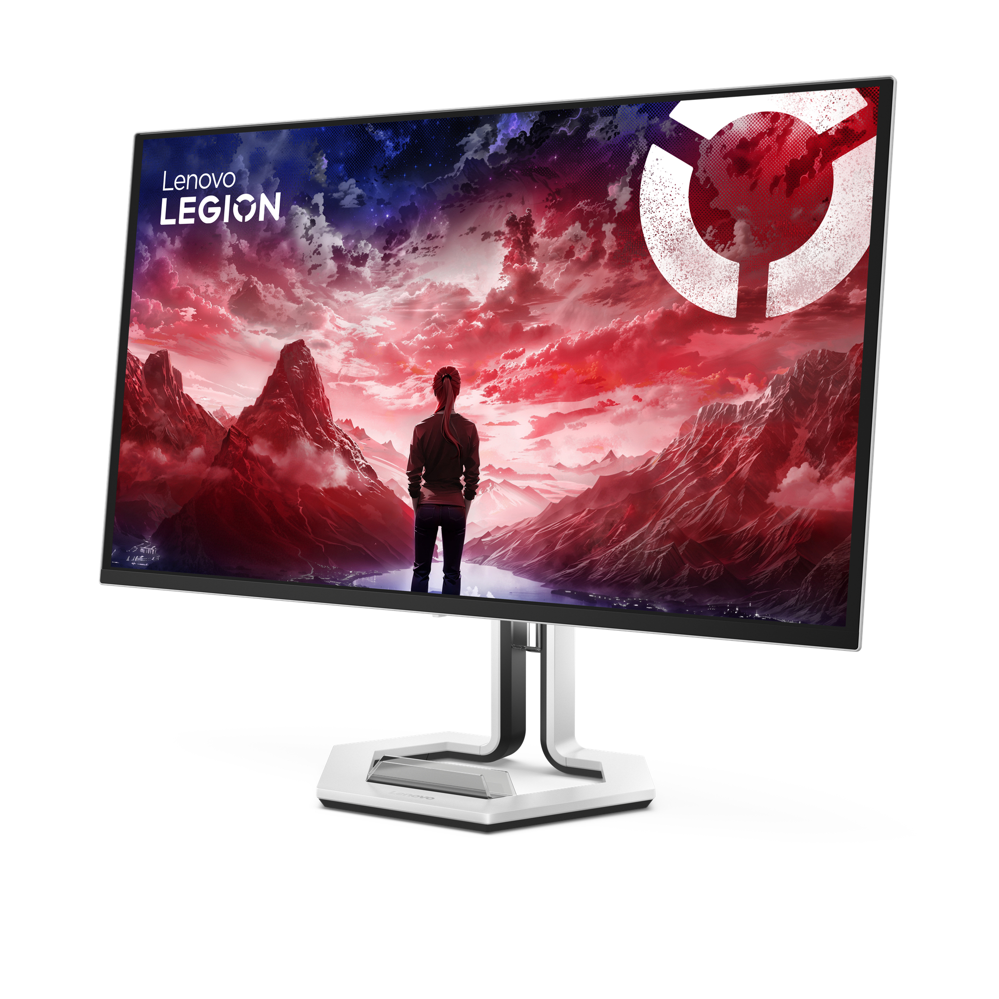 Lenovo Legion Pro 27UD-10 monitor komputerowy 67,3 cm (26.5") 3840 x 2160 px 4K Ultra HD QD-OLED Czarny, Szary - obrazek 2