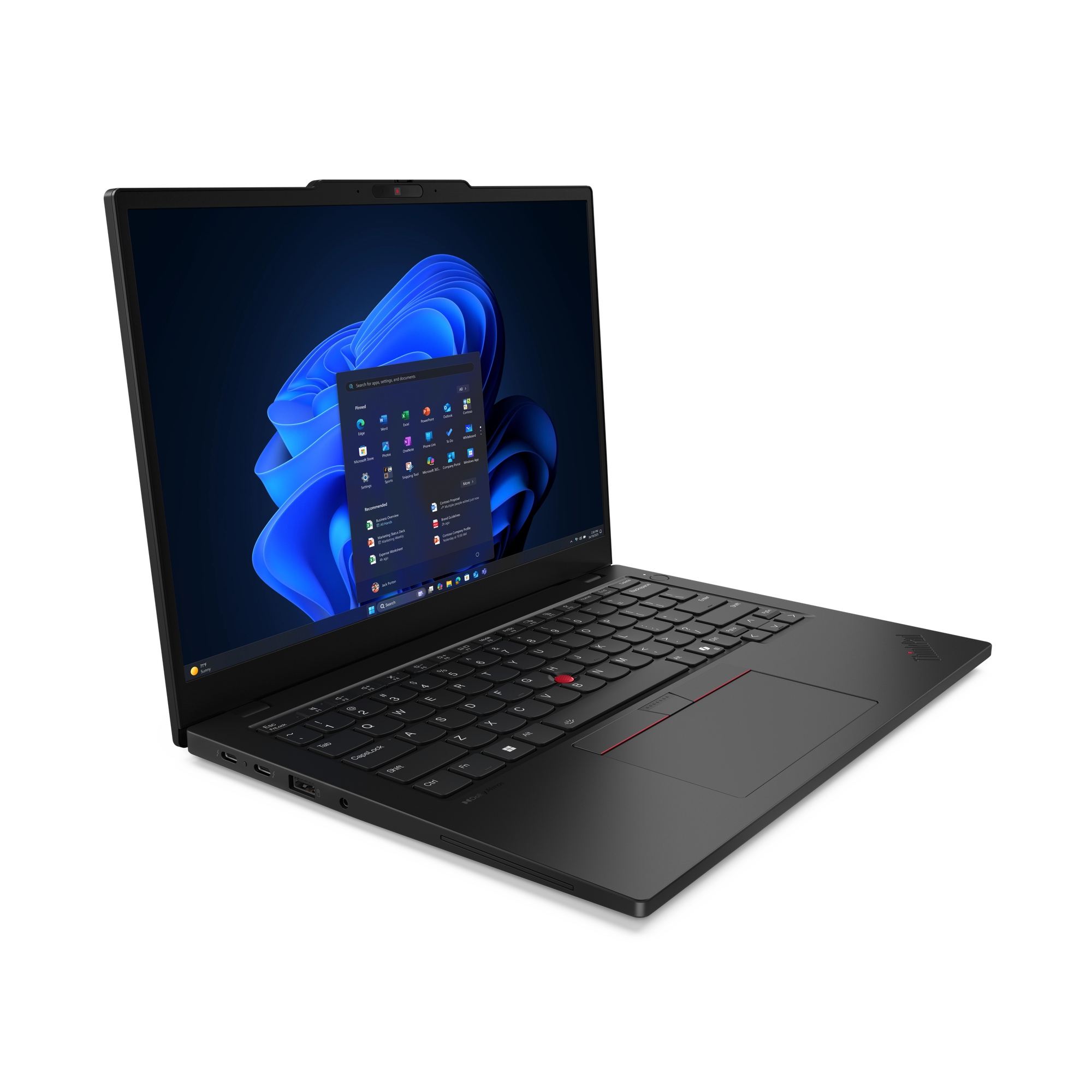 Lenovo ThinkPad L13 Gen 6 (Intel) Intel Core Ultra 5 225U Laptop 33,8 cm (13.3") WUXGA 16 GB LPDDR5x-SDRAM 512 GB SSD Wi-Fi 6E (802.11ax) Windows 11 Pro Angielski Czarny - obrazek 5