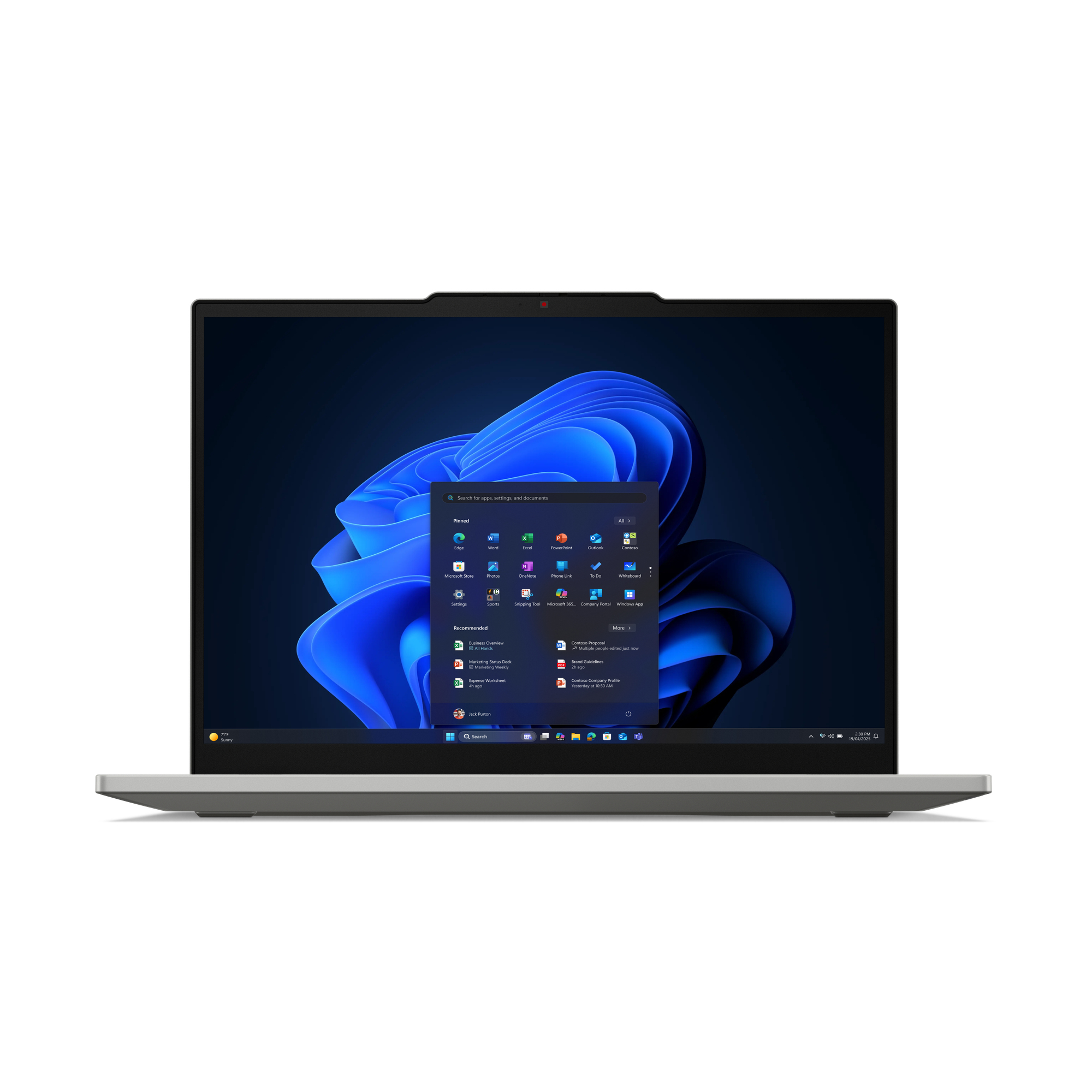 Lenovo ThinkPad L13 2-in-1 Gen 6 (AMD) AMD Ryzen™ 5 PRO 215 Hybryda (2w1) 33,8 cm (13.3") Ekran dotykowy WUXGA 16 GB LPDDR5x-SDRAM 512 GB SSD Wi-Fi 7 (802.11be) Windows 11 Pro Włoski Szary - obrazek 2
