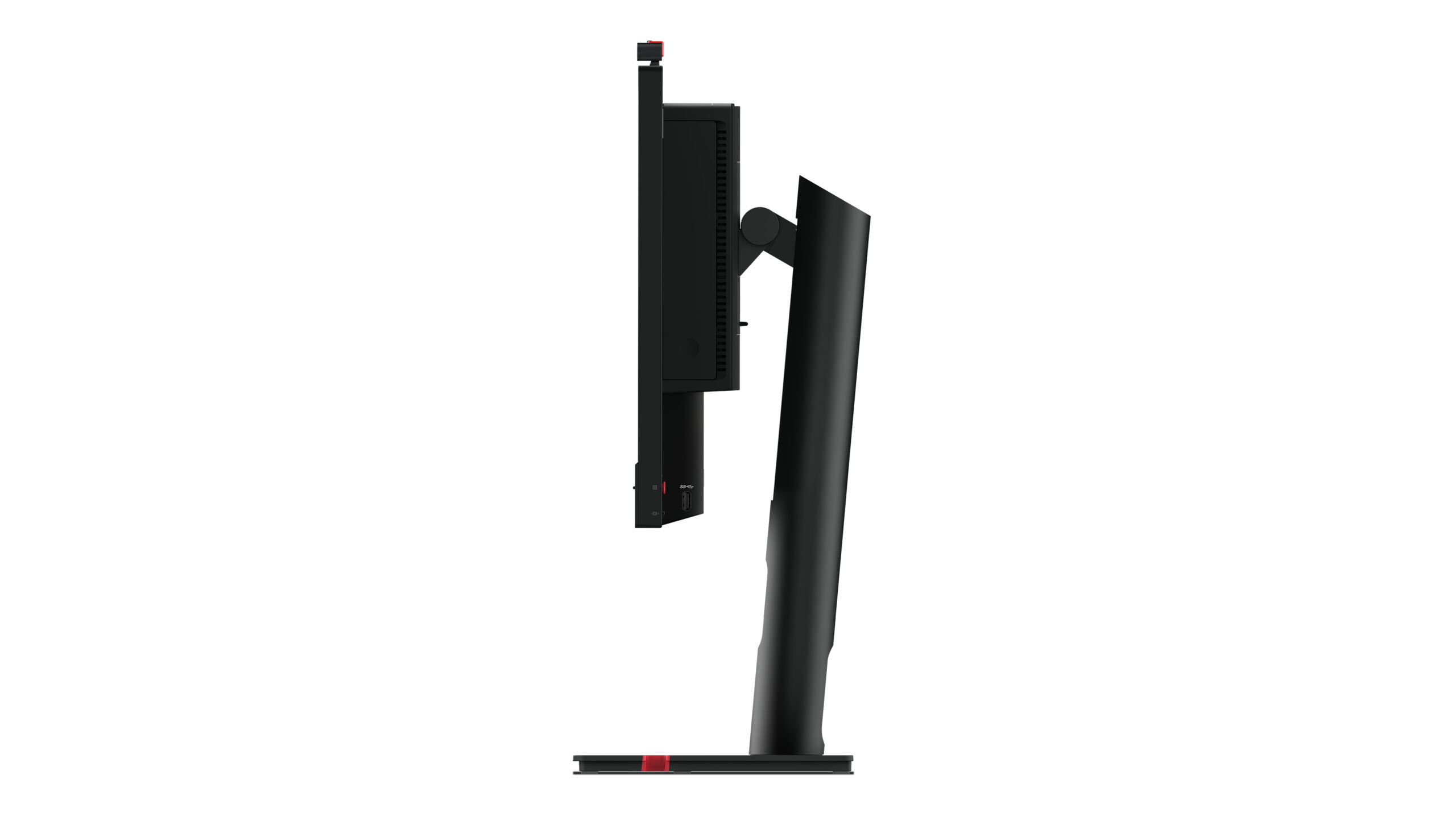 Lenovo ThinkCentre Tiny-In-One 22 Gen 5 monitor komputerowy 54,6 cm (21.5") 1920 x 1080 px Full HD LED Ekran dotykowy Czarny - obrazek 3