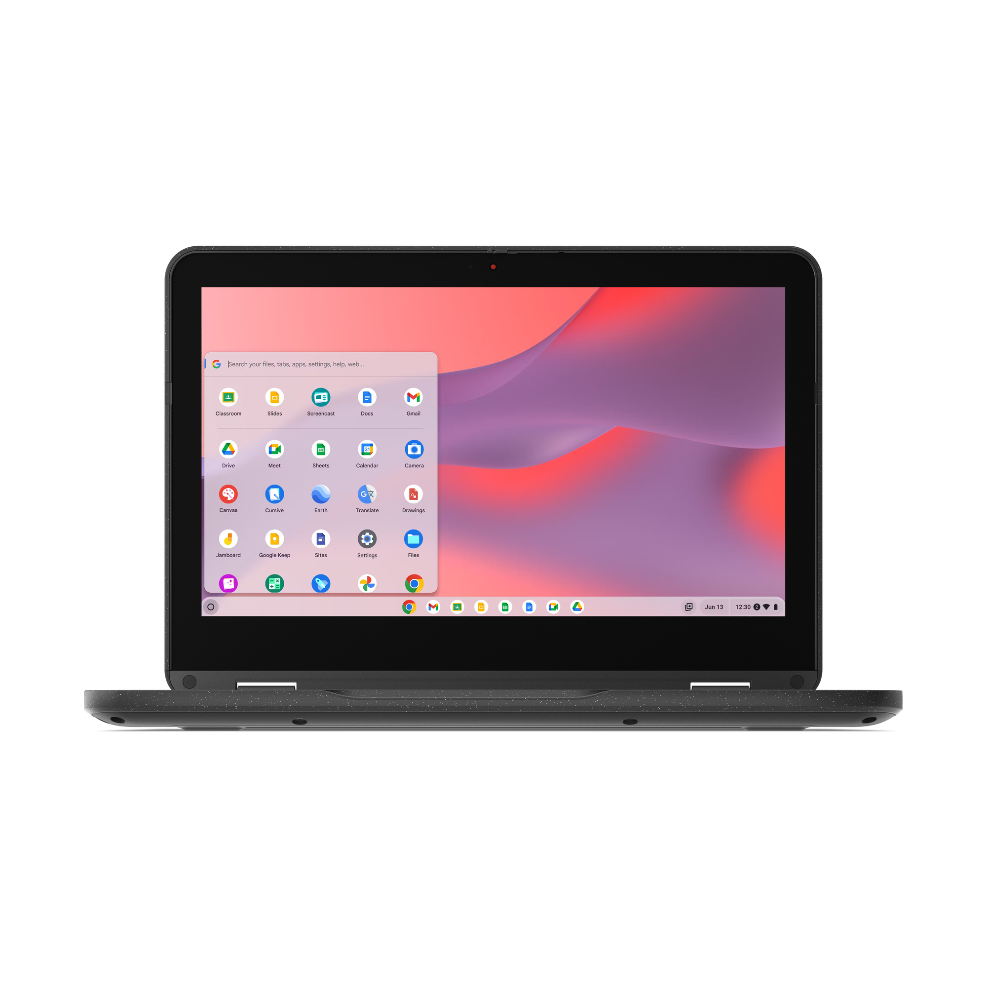 Lenovo 500e Chromebook Gen 4s Intel® N N100 29,5 cm (11.6") Ekran dotykowy HD 8 GB LPDDR5-SDRAM 64 GB eMMC Wi-Fi 6E (802.11ax) ChromeOS Francuski Szary - obrazek 2