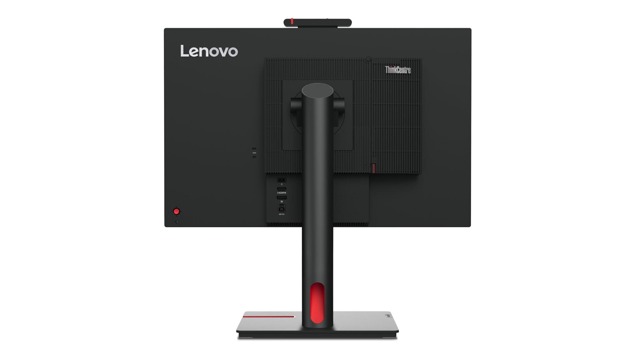 Lenovo ThinkCentre Tiny-In-One 24 Gen 5 monitor komputerowy 60,5 cm (23.8") 1920 x 1080 px Full HD LED Ekran dotykowy Czarny - obrazek 4
