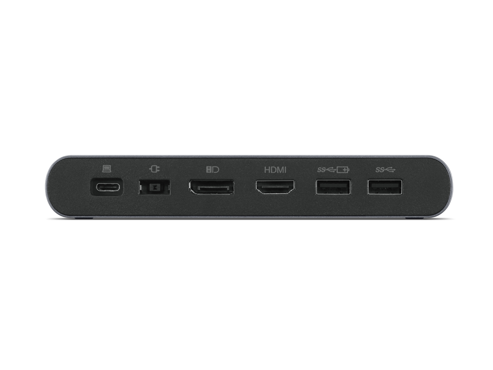 Lenovo USB-C Universal Business Dock Przewodowa 2 x USB 3.2 Gen 2 (3.1 Gen 2) Type-C Szary - obrazek 4