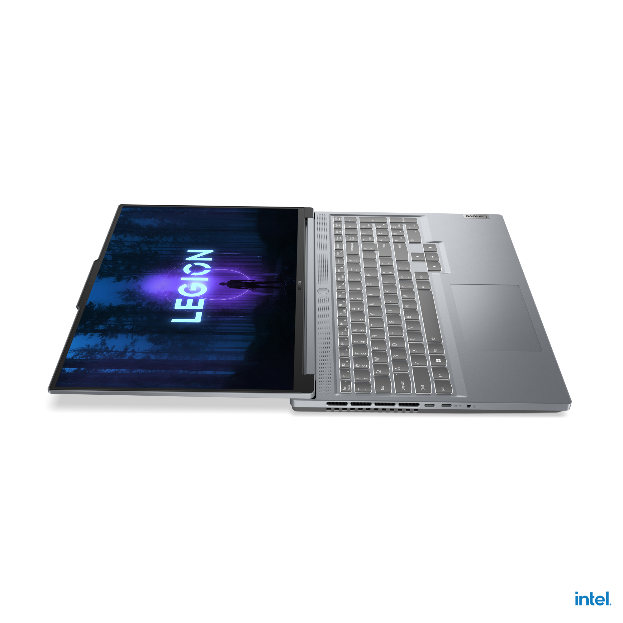 Lenovo Legion Slim 5 16IRH8 Intel® Core™ i7 i7-13700H Laptop 40,6 cm (16") WQXGA 16 GB DDR5-SDRAM 512 GB SSD NVIDIA GeForce RTX 4060 Wi-Fi 6E (802.11ax) Angielski Szary - obrazek 4