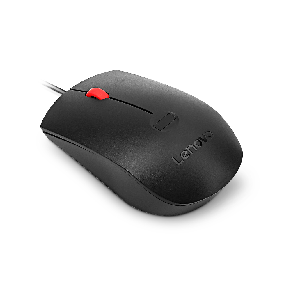 Lenovo 4Y51M03357 myszka Biuro Oburęczny USB Typu-A Optyczny 1600 DPI - obrazek 3