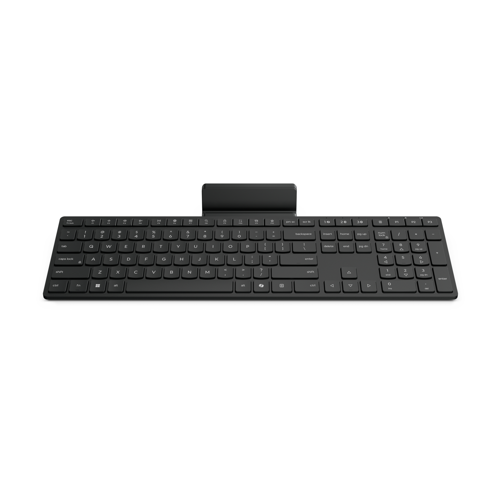 Lenovo 4Y41S04697 klawiatura Dom/Biuro RF Wireless + Bluetooth Czarny - obrazek 4