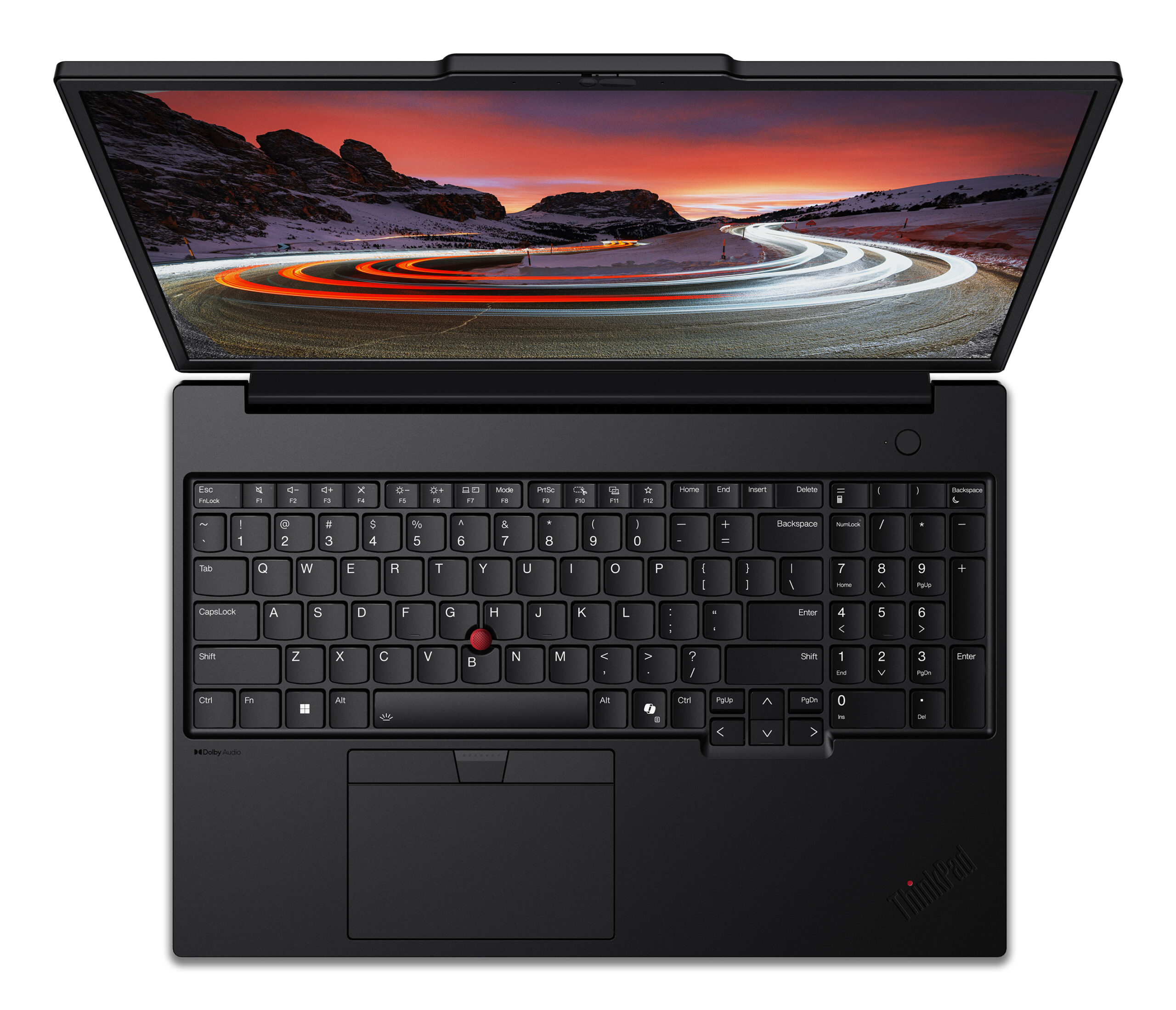 Lenovo ThinkPad P16s Gen 3 (Intel) Intel Core Ultra 7 155H Mobilna stacja robocza 40,6 cm (16") WUXGA 32 GB DDR5-SDRAM 1 TB SSD Wi-Fi 6E (802.11ax) Windows 11 Pro Niemiecki Czarny - obrazek 5