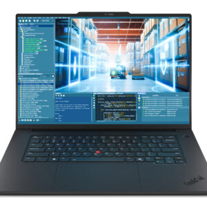 Lenovo ThinkPad T1g Gen 8 Intel Core Ultra 9 285H Laptop 40,6 cm (16") WQUXGA 64 GB LPDDR5x-SDRAM 1 TB SSD NVIDIA GeForce RTX 5070 Wi-Fi 7 (802.11be) Windows 11 Pro Niemiecki Czarny