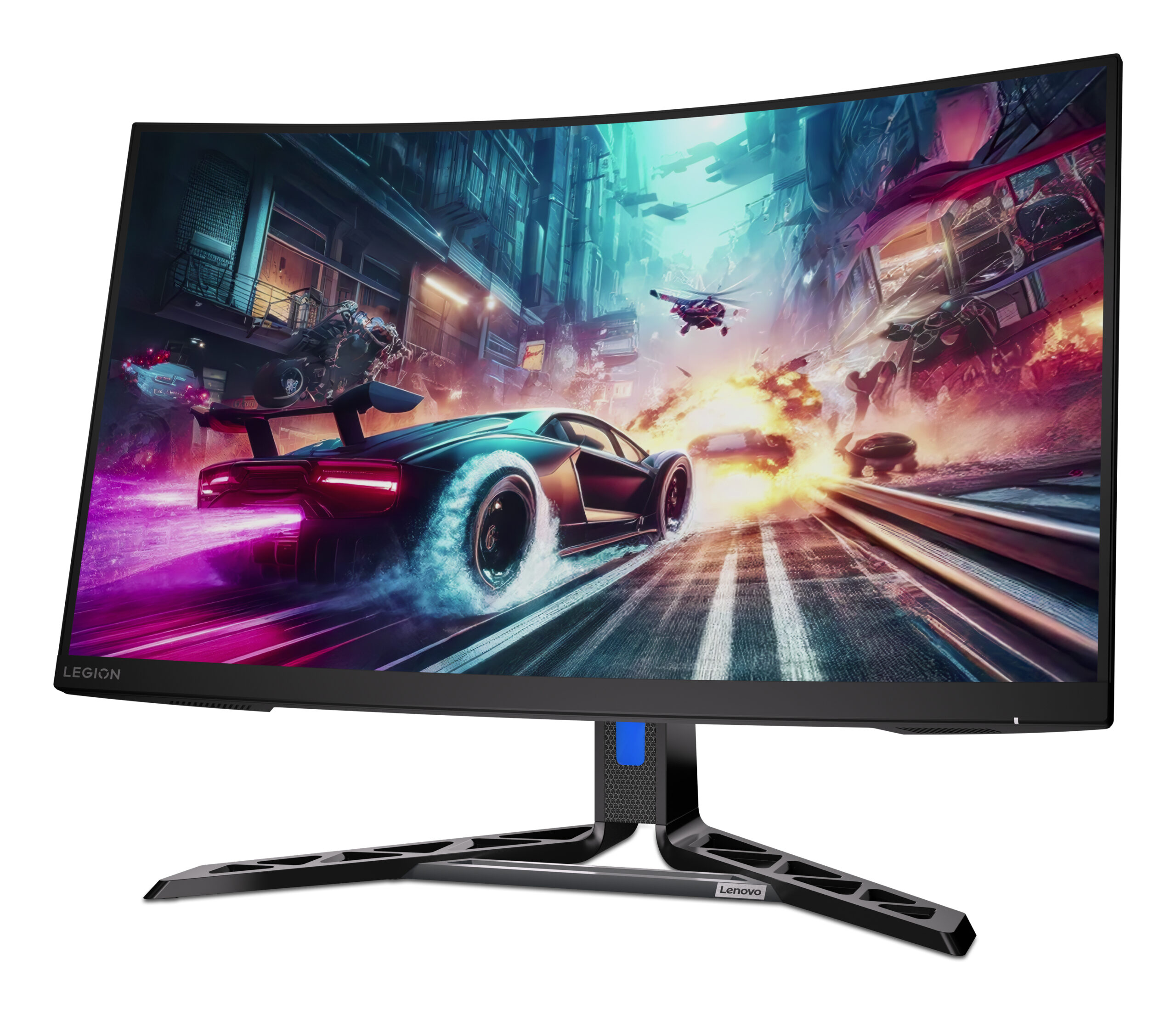 Lenovo Legion R32qc-30 monitor komputerowy 80 cm (31.5") 2560 x 1440 px Quad HD LED Czarny - obrazek 2