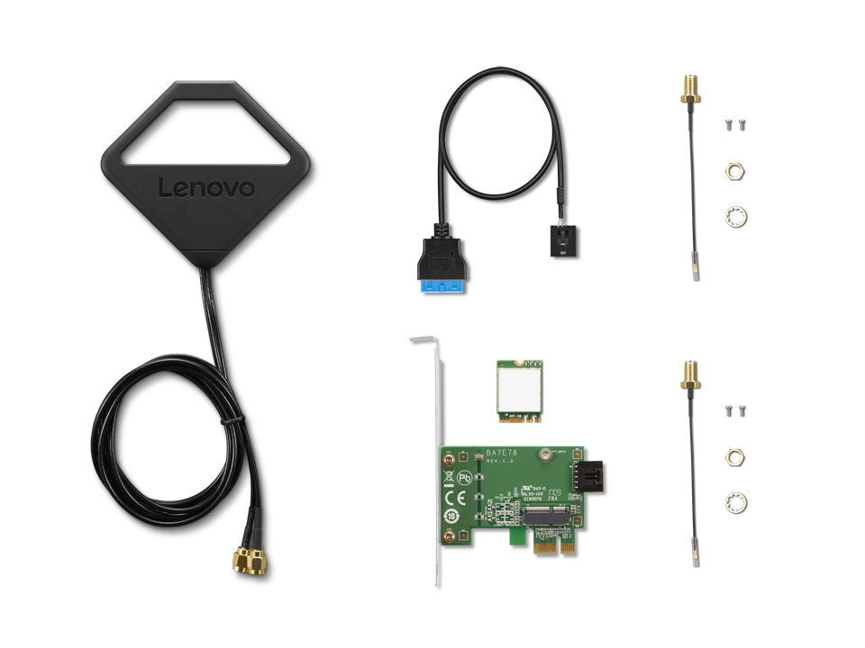 Lenovo 4XC1L37931 karta sieciowa Wewnętrzny WLAN