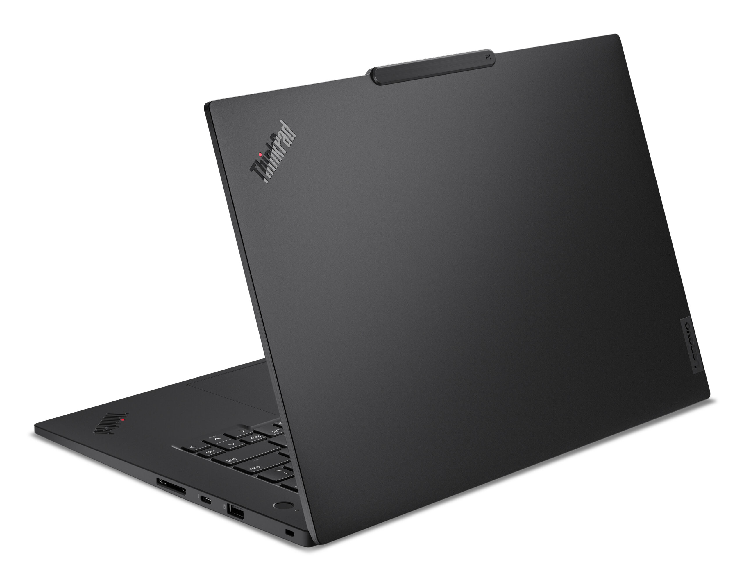 Lenovo ThinkPad P1 Gen 8 Copilot+ PC Intel Core Ultra 7 255H Mobilna stacja robocza 40,6 cm (16") WUXGA 32 GB LPDDR5x-SDRAM 512 GB SSD NVIDIA RTX PRO 1000 Blackwell Wi-Fi 7 (802.11be) Windows 11 Pro Niemiecki Czarny - obrazek 5