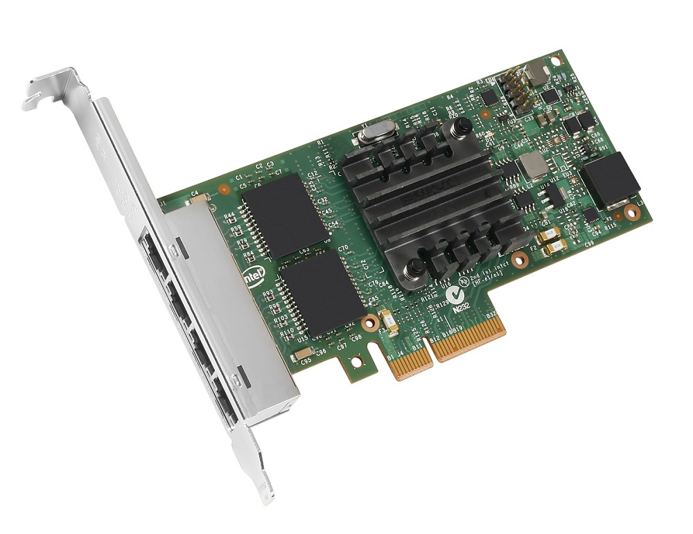 Lenovo Intel I350-T4 4xGbE BaseT Wewnętrzny Ethernet 1000 Mbit/s
