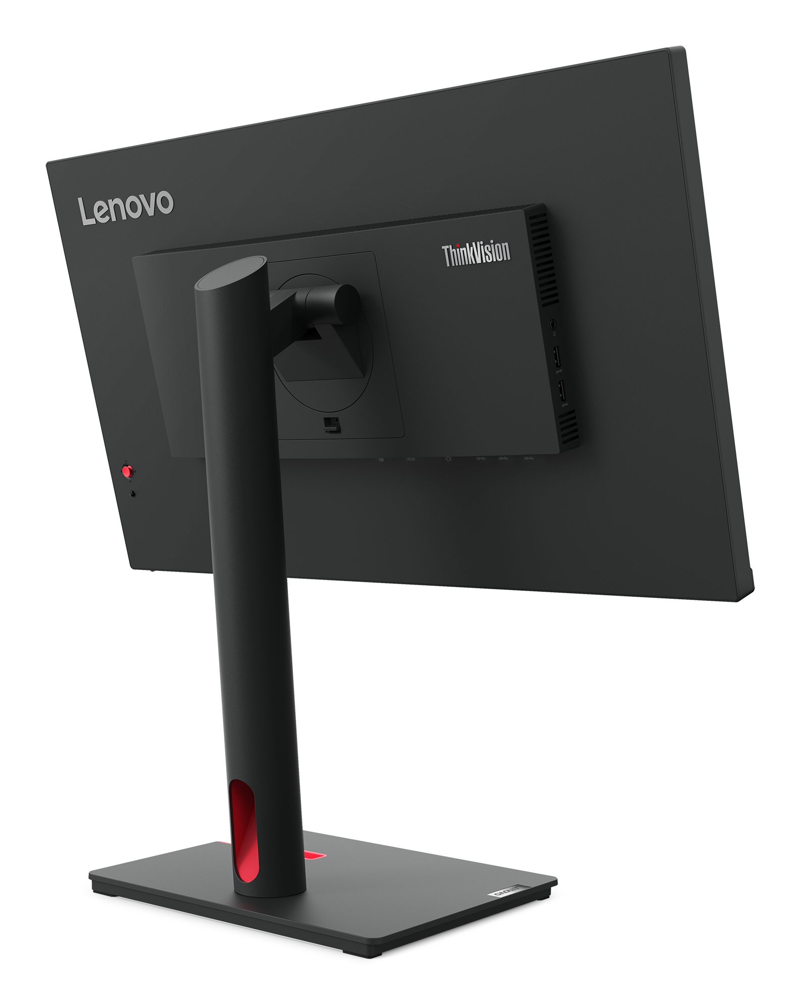 Lenovo ThinkVision T24i-30 monitor komputerowy 60,5 cm (23.8") 1920 x 1080 px Full HD LED Czarny - obrazek 3