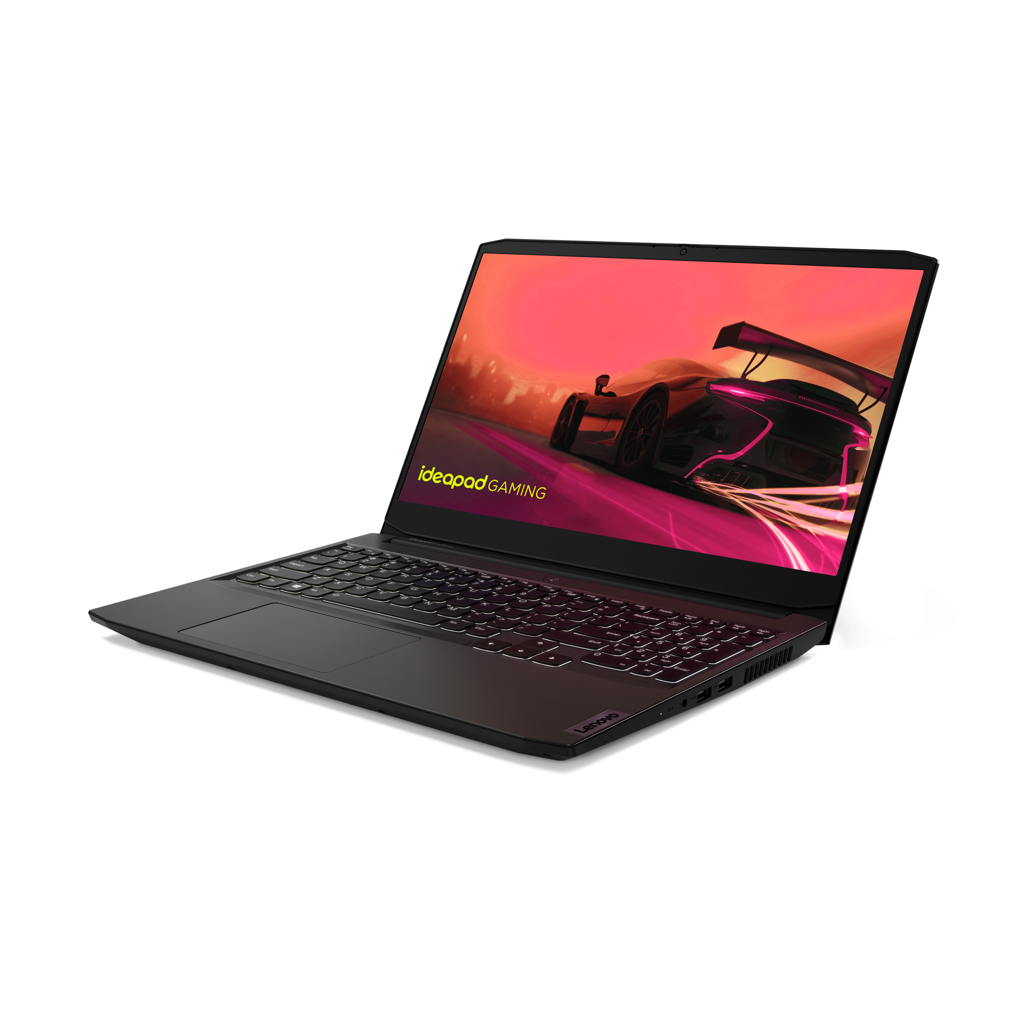 Lenovo IdeaPad Gaming 3 15ACH6 AMD Ryzen™ 5 5500H Laptop 39,6 cm (15.6") Full HD 8 GB DDR4-SDRAM 512 GB SSD NVIDIA GeForce RTX 2050 Wi-Fi 5 (802.11ac) Angielski Czarny - obrazek 3