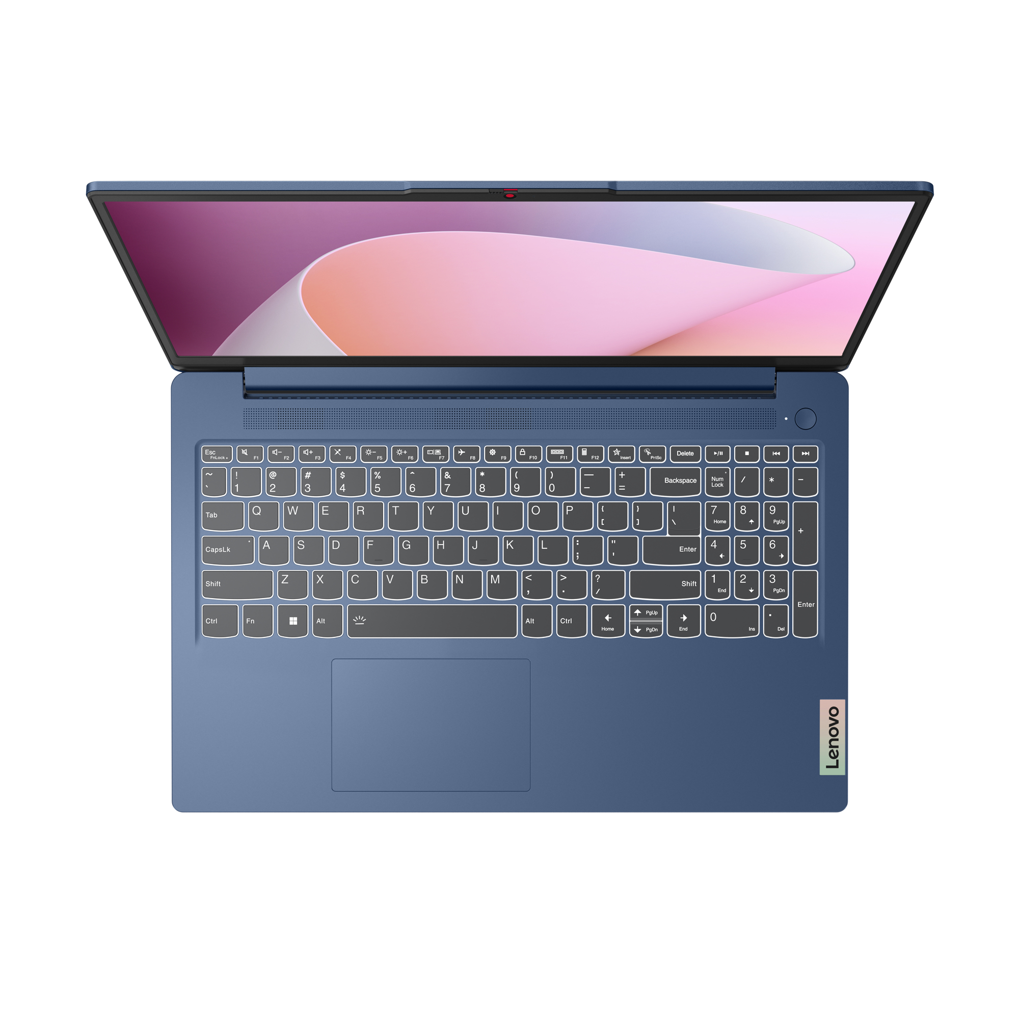 Lenovo IdeaPad Slim 3 15AMN8 AMD Ryzen™ 3 7320U Laptop 39,6 cm (15.6") Full HD 8 GB LPDDR5-SDRAM 512 GB SSD Wi-Fi 5 (802.11ac) Angielski Niebieski - obrazek 5
