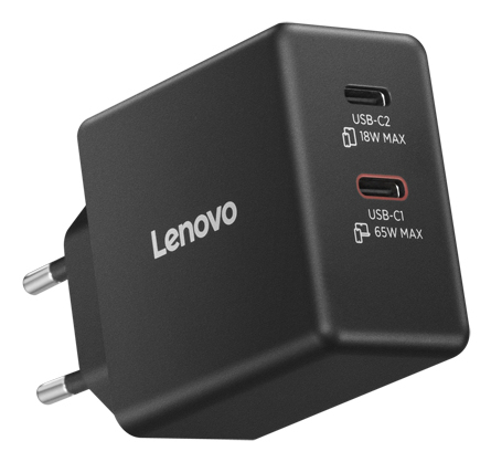 Lenovo 40AW065BEU adapter zasilający/ inwentor Wewnątrz/Na wolnym powietrzu 65 W Czarny - obrazek 2