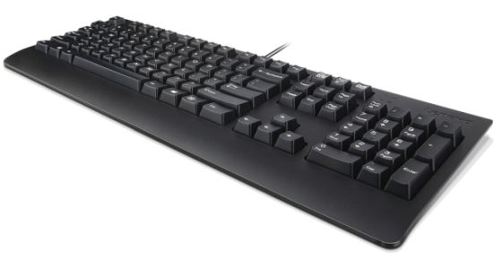 Lenovo 4X30M86908 klawiatura Biuro USB Rosyjski Czarny