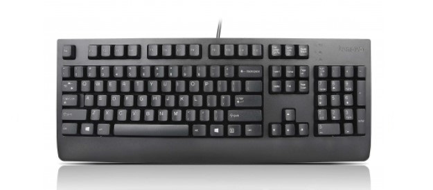 Lenovo 4X30M86890 klawiatura Biuro USB Francuski Czarny