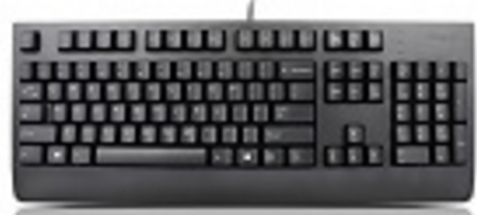 Lenovo 4X30M86889 klawiatura Uniwersalne USB QWERTY Holenderski Czarny