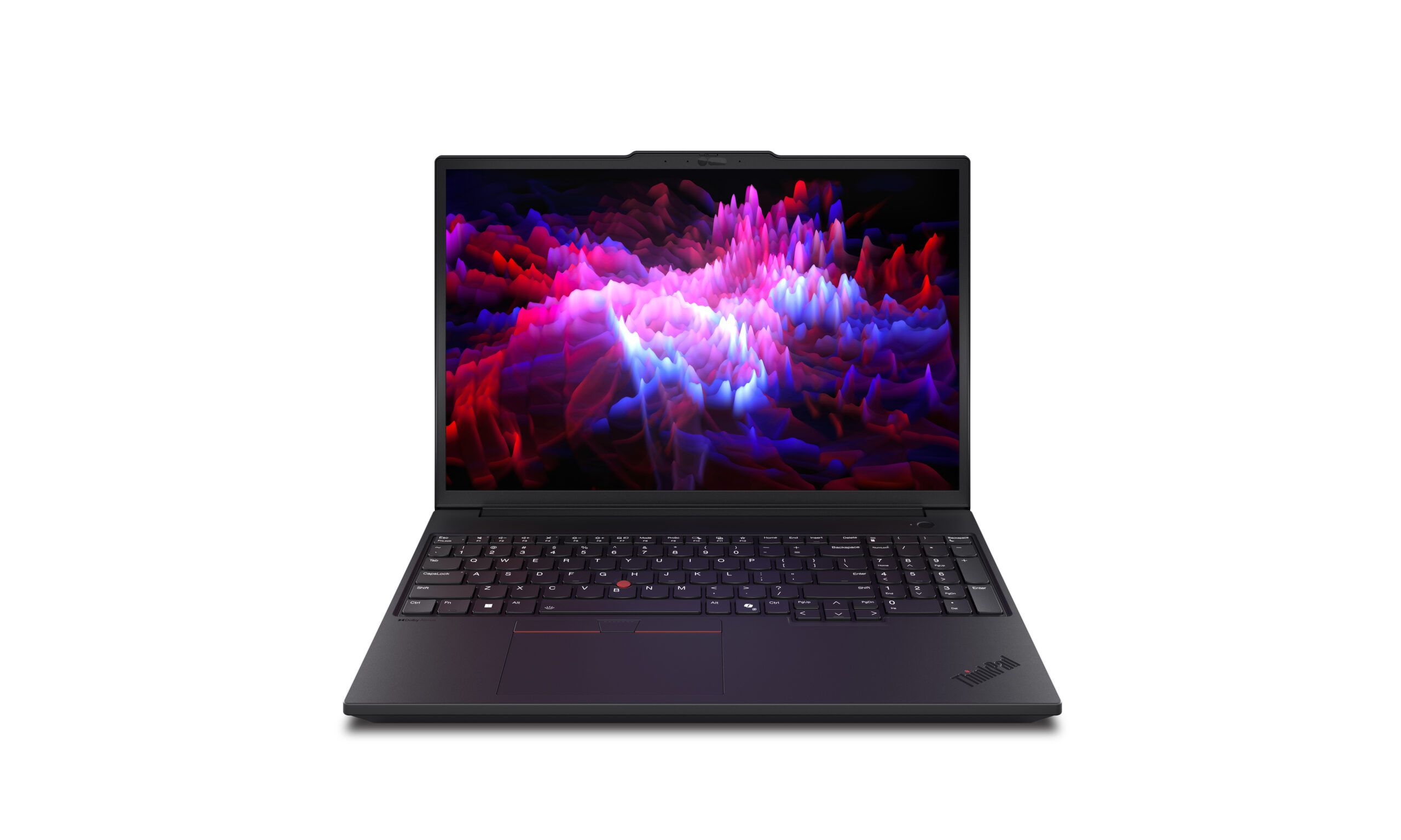 Lenovo ThinkPad P16v Gen 3 (Intel) Intel Core Ultra 7 255H Mobilna stacja robocza 40,6 cm (16") WUXGA 32 GB DDR5-SDRAM 1 TB SSD NVIDIA RTX PRO 2000 Blackwell Wi-Fi 7 (802.11be) Windows 11 Pro Francuski Czarny - obrazek 2