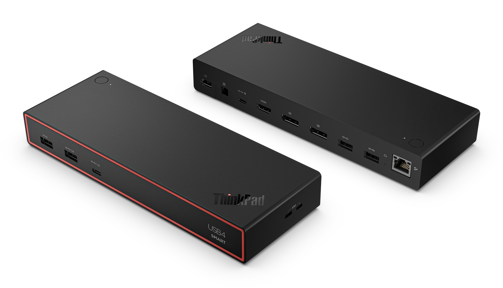 Lenovo ThinkPad USB4 Smart Dock 5500 with 135W Adapter Przewodowa Czarny - obrazek 3
