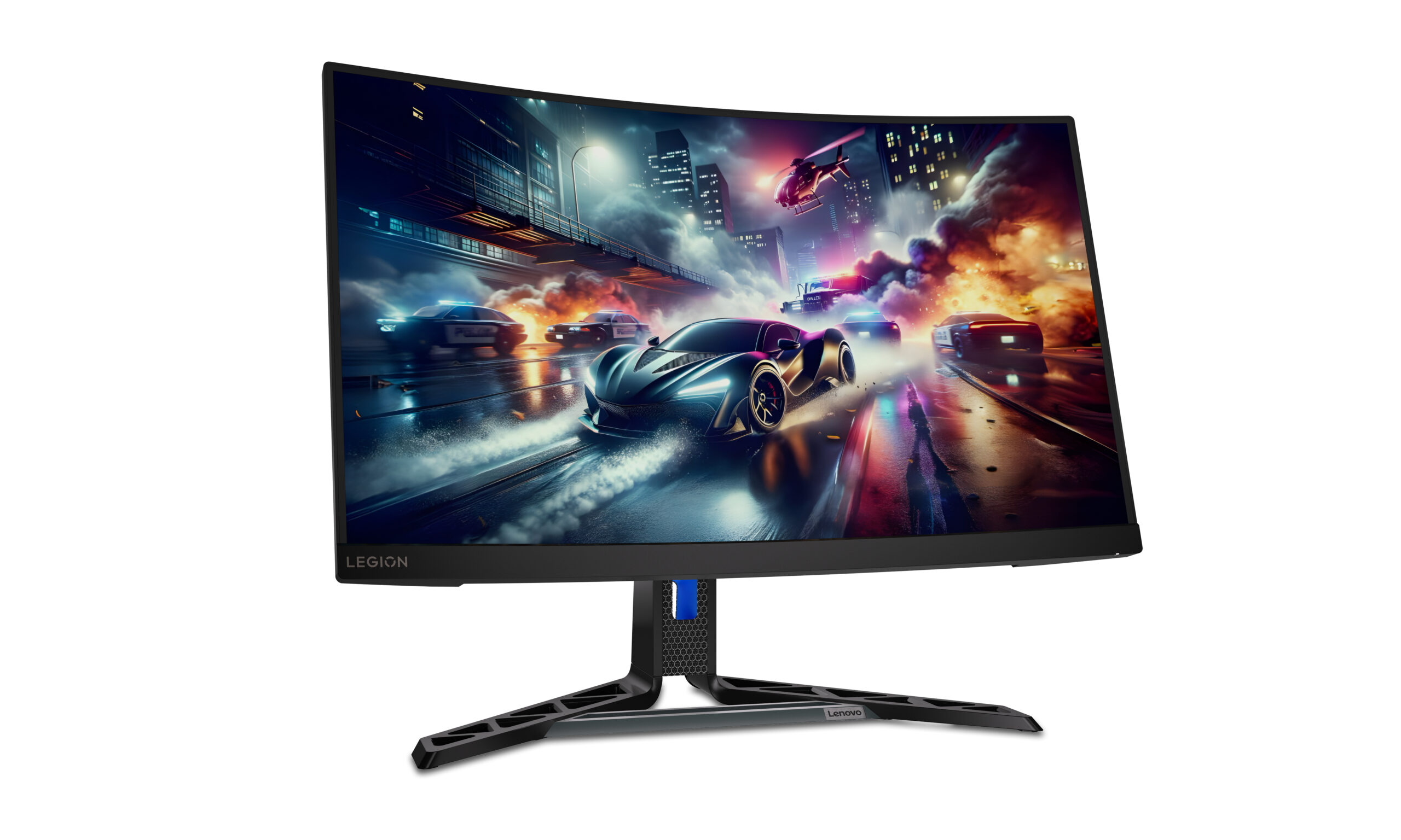 Lenovo Legion R27qc-30 monitor komputerowy 68,6 cm (27") 2560 x 1440 px Quad HD LED Czarny - obrazek 4
