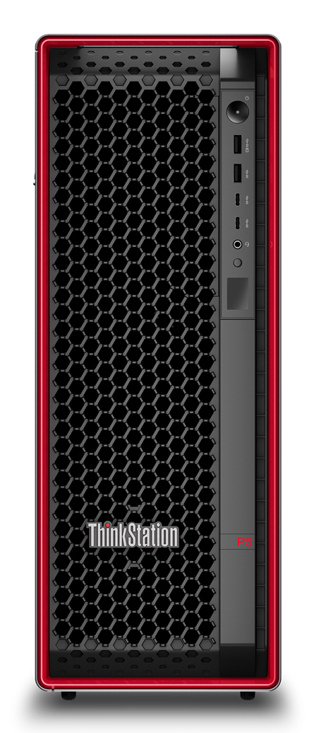Lenovo ThinkStation P5 Intel® Xeon W w3-2423 32 GB DDR5-SDRAM 1 TB SSD NVIDIA RTX A2000 Windows 11 Pro for Workstations Tower Stanowisko Czarny, Czerwony - obrazek 2