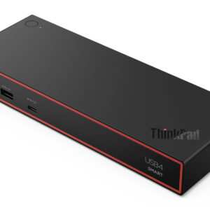 Lenovo ThinkPad USB4 Smart Dock 5500 with 135W Adapter Przewodowa Czarny