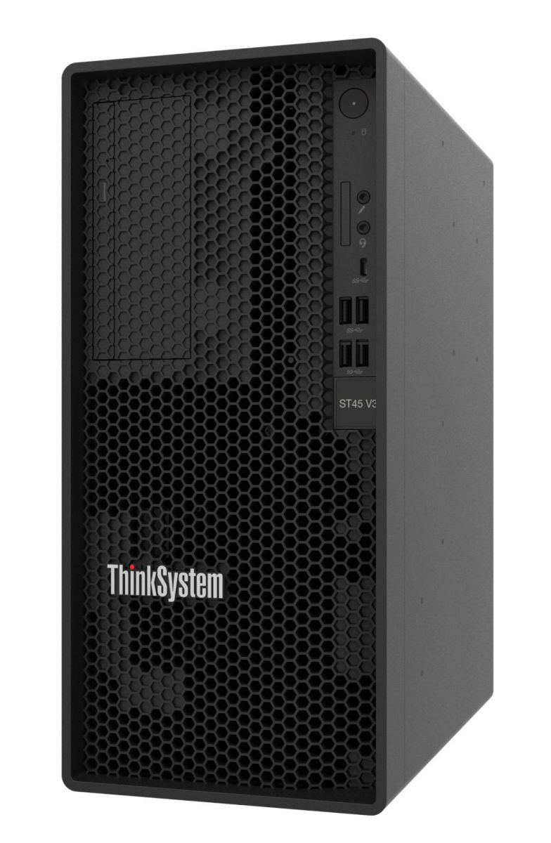 Lenovo ThinkSystem ST45 V3 serwer 1,92 TB Tower AMD EPYC 4344P 3,8 GHz 32 GB DDR5-SDRAM 500 W