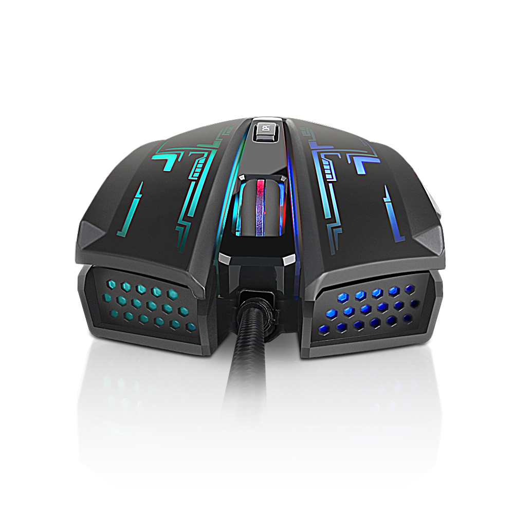 Lenovo M200 myszka Gaming Oburęczny USB Typu-A Optyczny 2400 DPI - obrazek 4