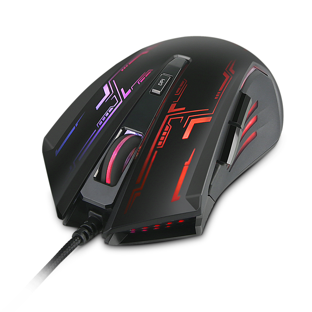 Lenovo M200 myszka Gaming Oburęczny USB Typu-A Optyczny 2400 DPI - obrazek 3