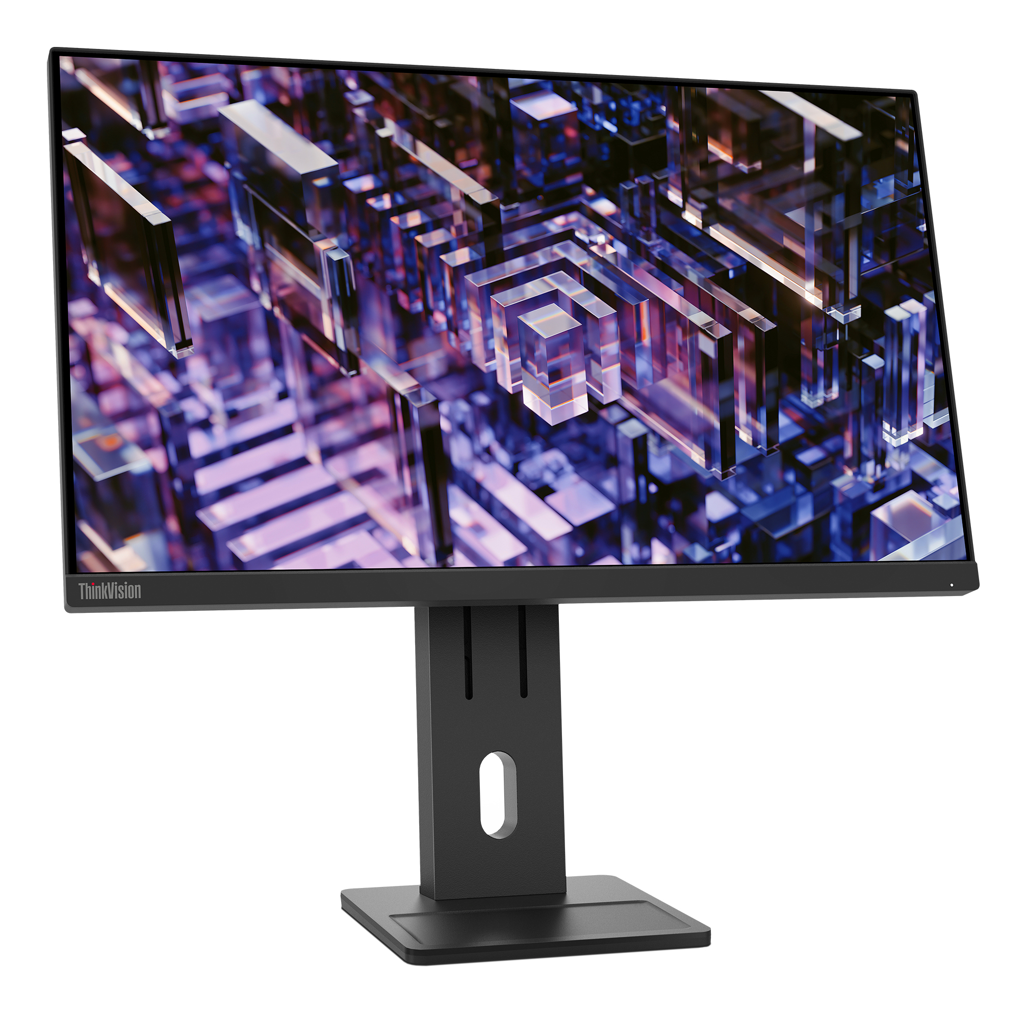 Lenovo ThinkVision E24q-30 monitor komputerowy 60,5 cm (23.8") 2560 x 1440 px 2K Ultra HD LED Czarny - obrazek 4