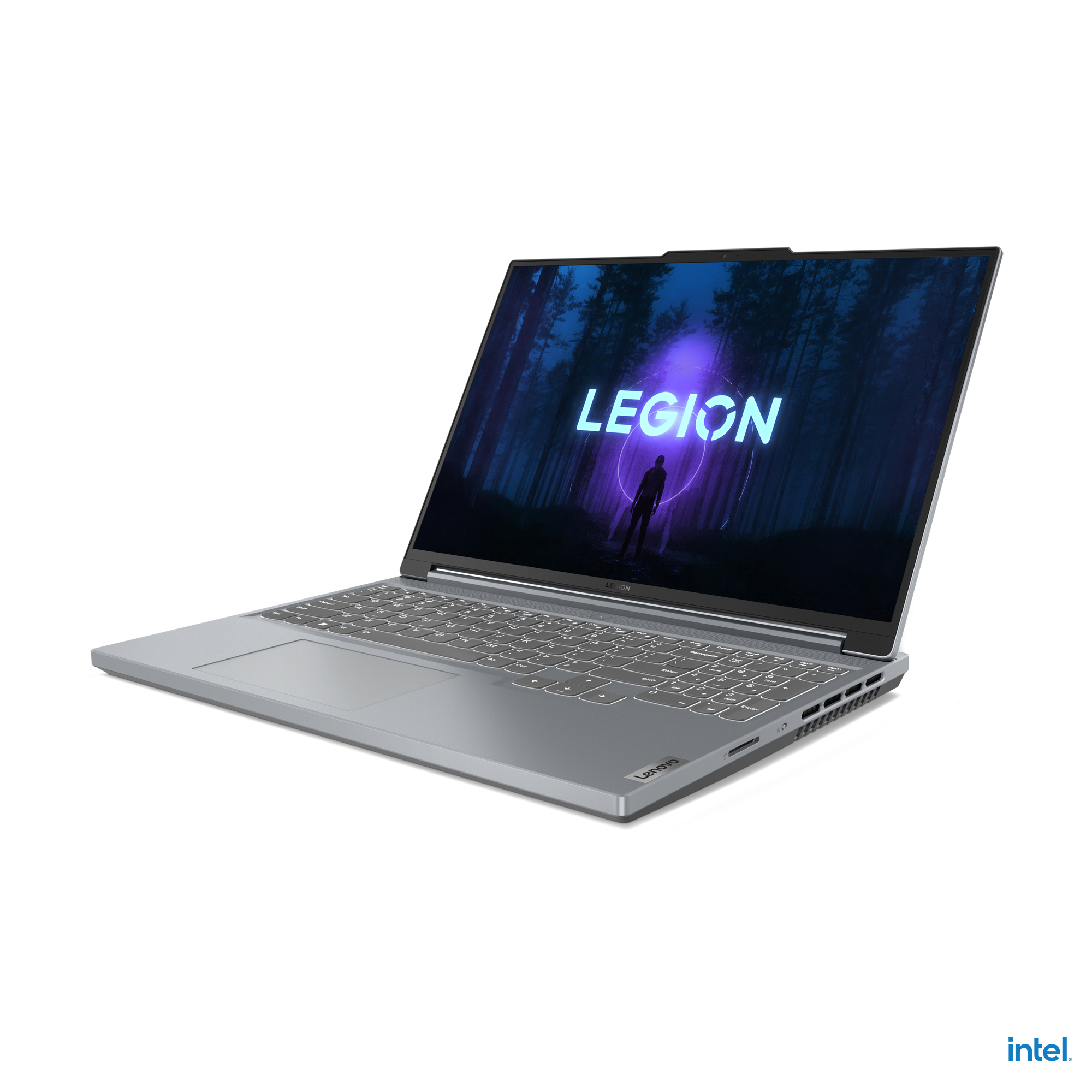 Lenovo Legion Slim 5 16IRH8 Intel® Core™ i7 i7-13700H Laptop 40,6 cm (16") WQXGA 16 GB DDR5-SDRAM 512 GB SSD NVIDIA GeForce RTX 4060 Wi-Fi 6E (802.11ax) Angielski Szary - obrazek 3