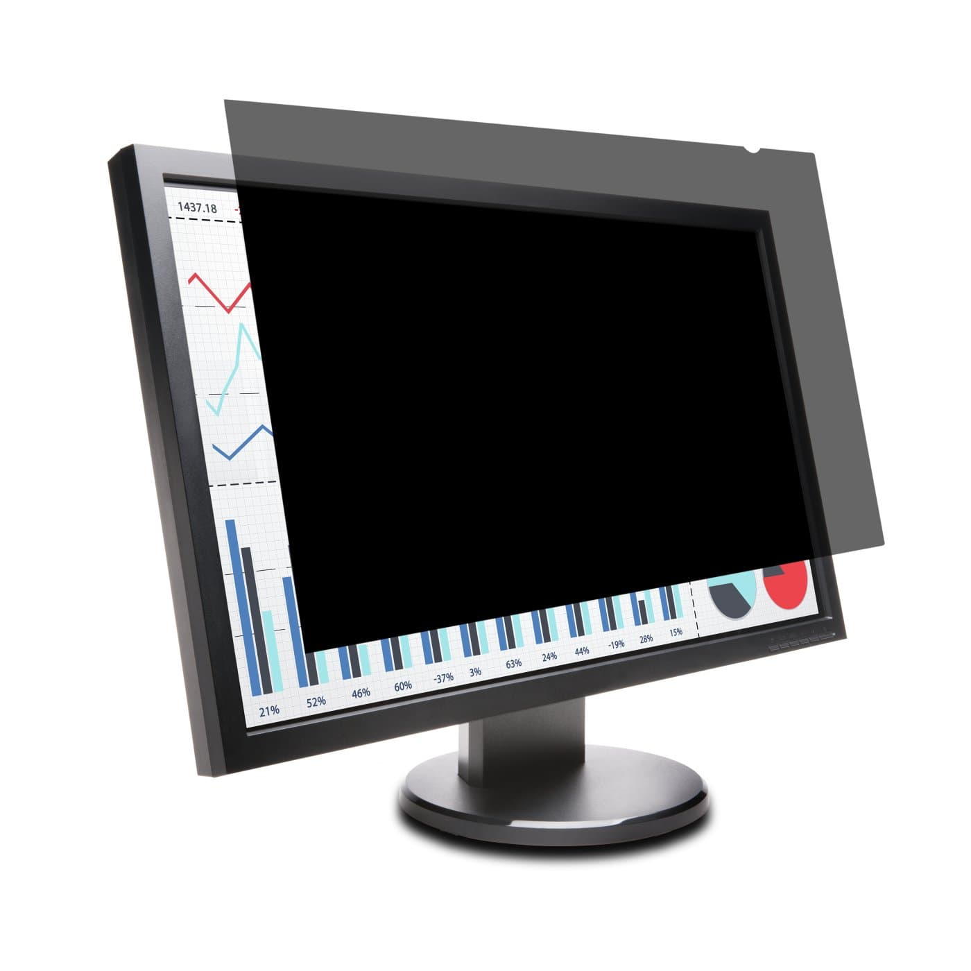 Kensington K60731WW filtr do ekranu 60,5 cm (23.8") Monitor Bezramkowy filtr prywatności na wyswietlacz