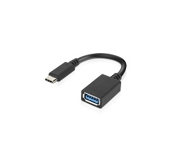 Lenovo 4X90Q59481 kabel USB USB 3.2 Gen 1 (3.1 Gen 1) 0,14 m USB C USB A Czarny