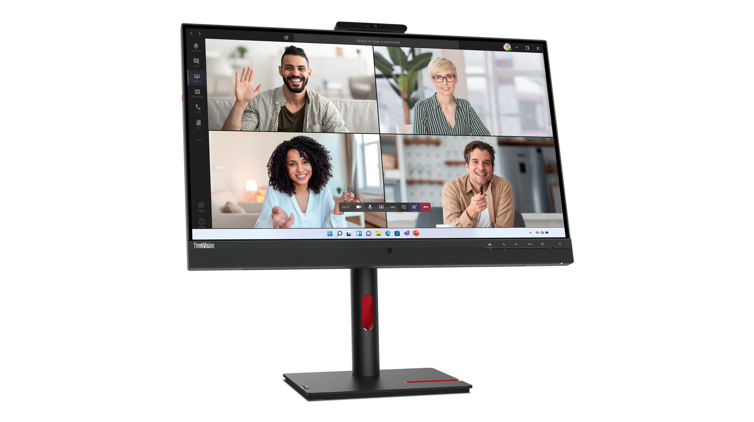 Lenovo ThinkVision T27hv-30 monitor komputerowy 68,6 cm (27") 2560 x 1440 px Quad HD LED Czarny - obrazek 4