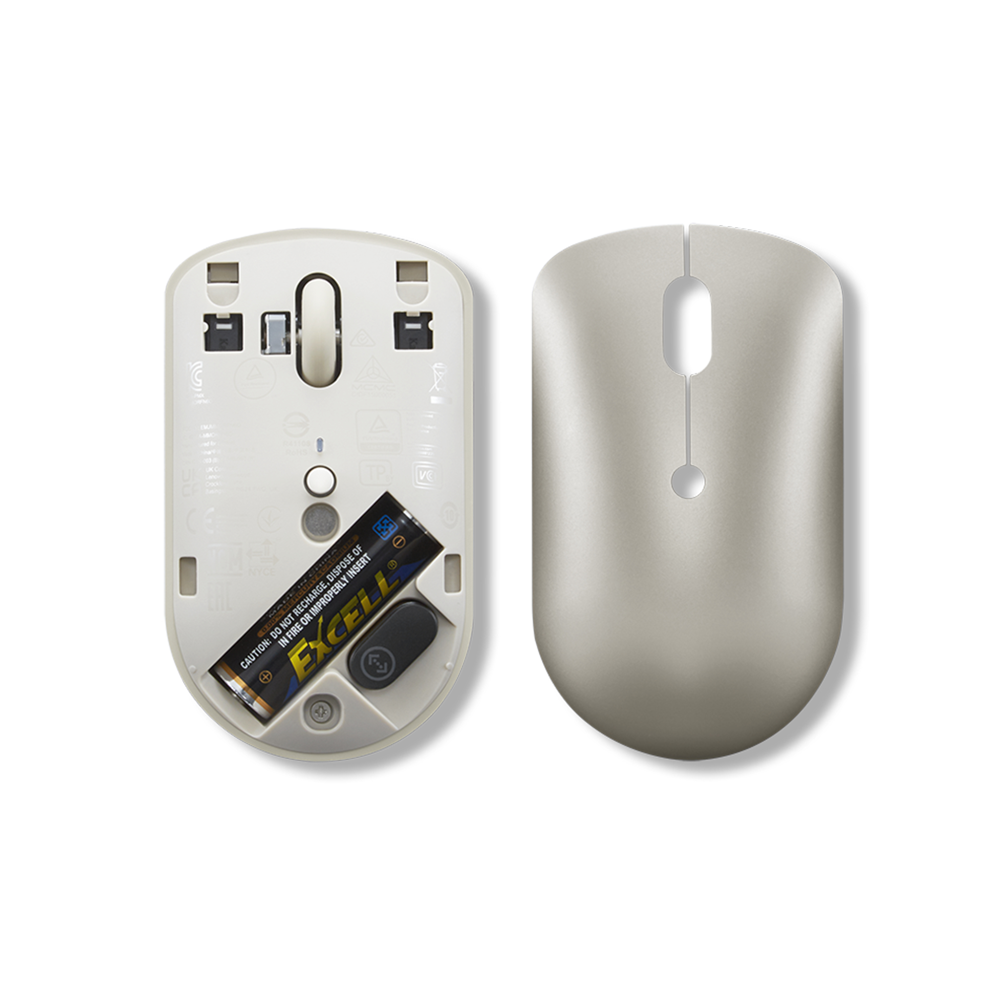 Lenovo 540 myszka Biuro Oburęczny RF Wireless Optyczny 2400 DPI - obrazek 4