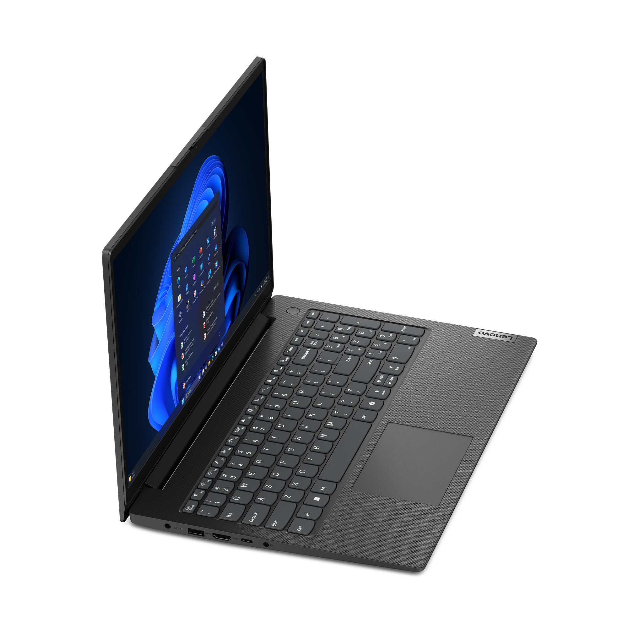 Lenovo V15 G6 ARP AMD Ryzen™ 5 150 Laptop 39,6 cm (15.6") Full HD 32 GB DDR5-SDRAM 512 GB SSD Wi-Fi 6 (802.11ax) Windows 11 Pro Niemiecki Czarny - obrazek 5