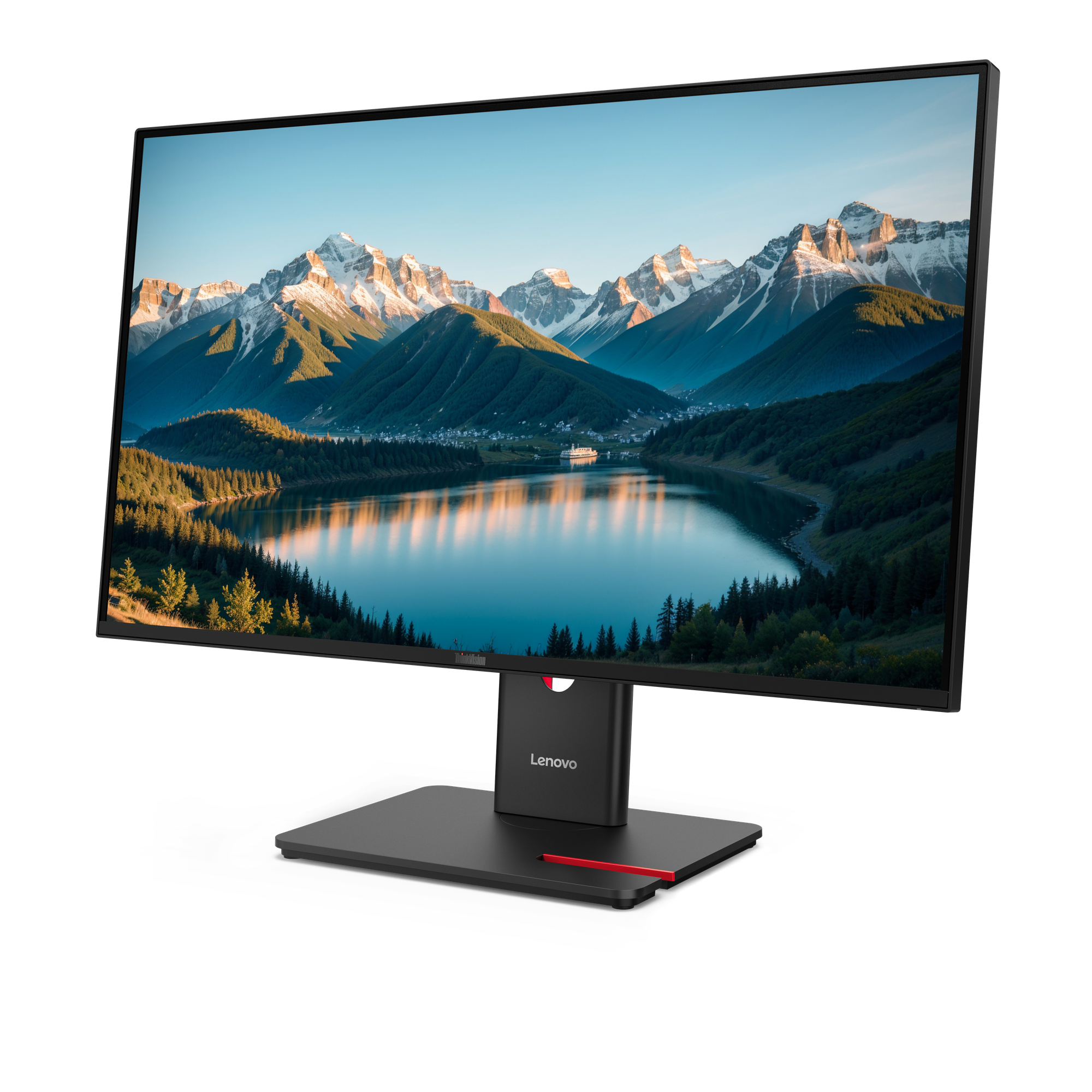 Lenovo ThinkVision T27Q-40 monitor komputerowy 68,6 cm (27") 2560 x 1440 px Wide Quad HD LED Czarny - obrazek 2