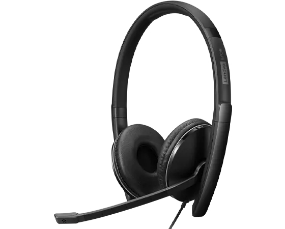 Lenovo 4XD1M39029 słuchawki/zestaw słuchawkowy Przewodowa Opaska na głowę USB Type-C Czarny - obrazek 3