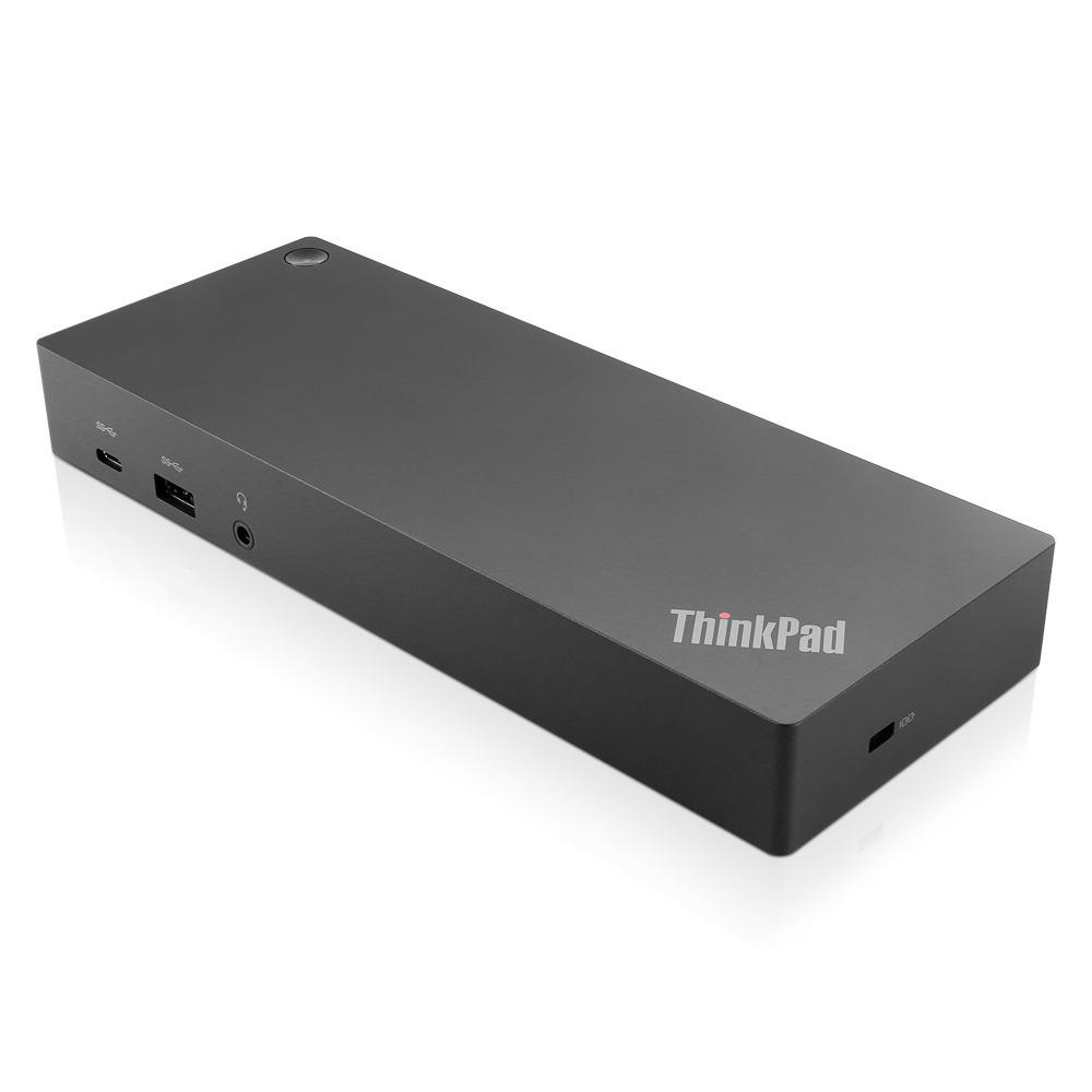 Lenovo 40AF0135IT stacja dokująca Przewodowa USB 3.2 Gen 2 (3.1 Gen 2) Type-C Czarny