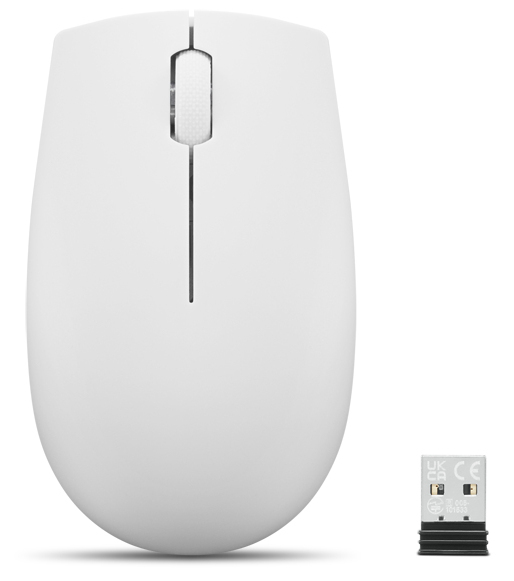 Lenovo GY51L15677 myszka Biuro Oburęczny RF Wireless Optyczny 1000 DPI