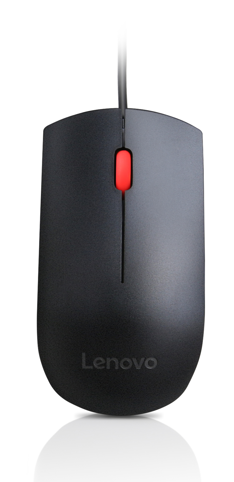 Lenovo 4Y50R20863 myszka Biuro Oburęczny USB Typu-A Optyczny 1600 DPI - obrazek 2