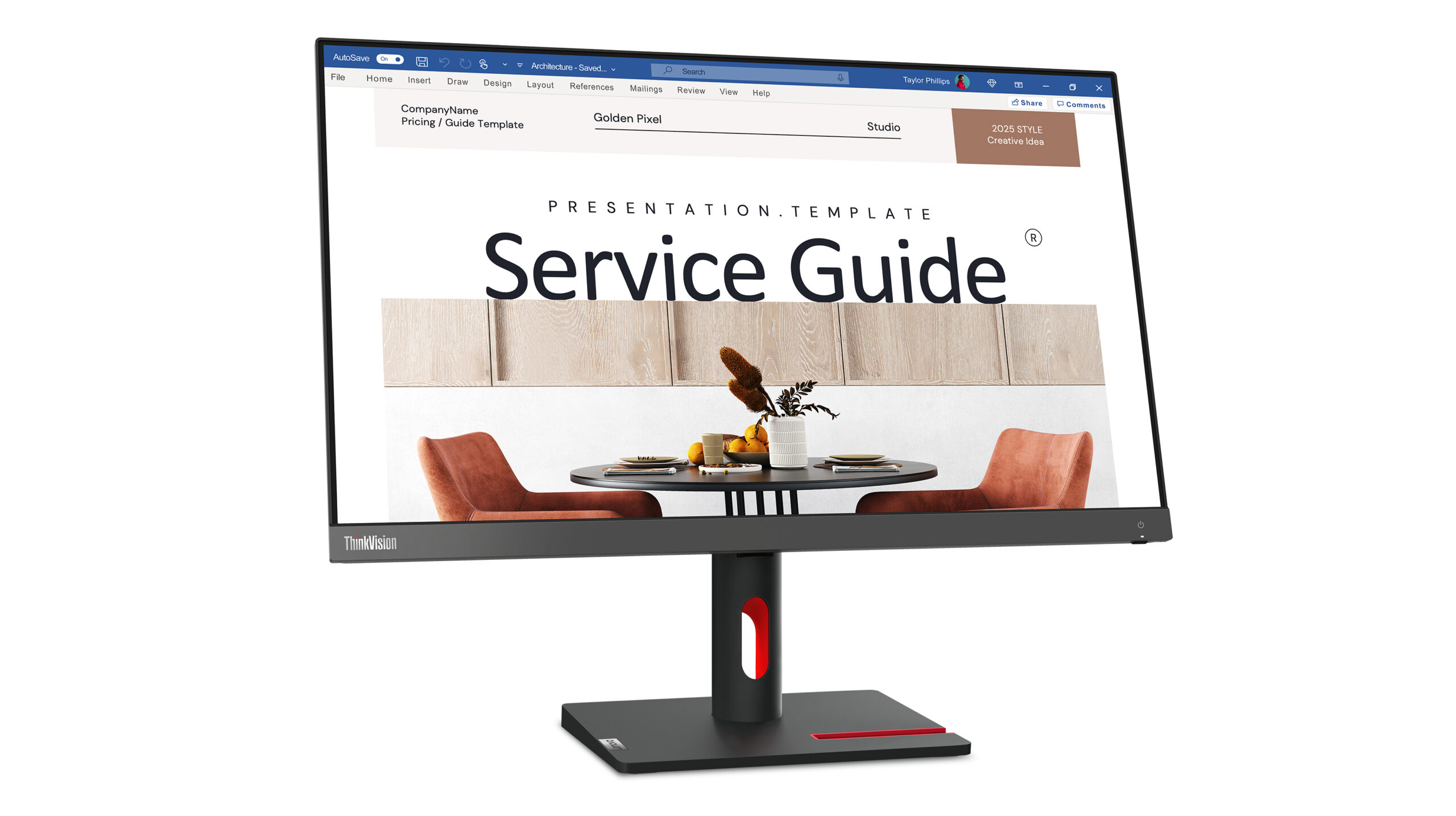 Lenovo ThinkVision S24i-30 monitor komputerowy 60,5 cm (23.8") 1920 x 1080 px Full HD LED Czarny - obrazek 3
