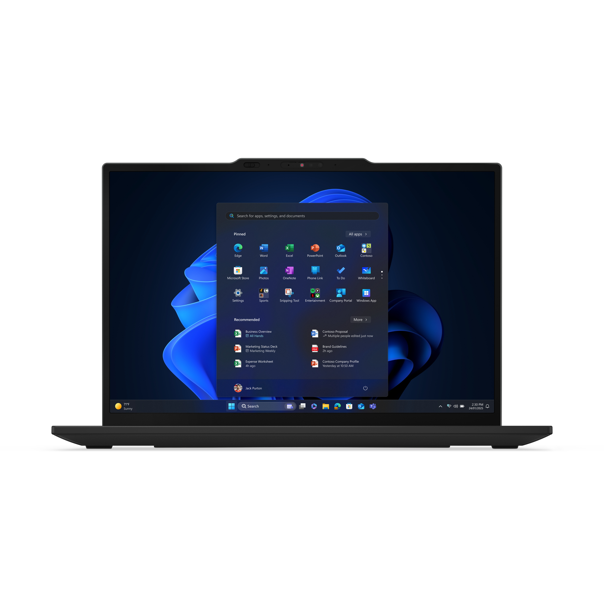 Lenovo ThinkPad X13 Gen 6 (Intel) Intel Core Ultra 7 255U Laptop 33,8 cm (13.3") WUXGA 32 GB LPDDR5x-SDRAM 512 GB SSD Wi-Fi 7 (802.11be) Windows 11 Pro Angielski Czarny - obrazek 2