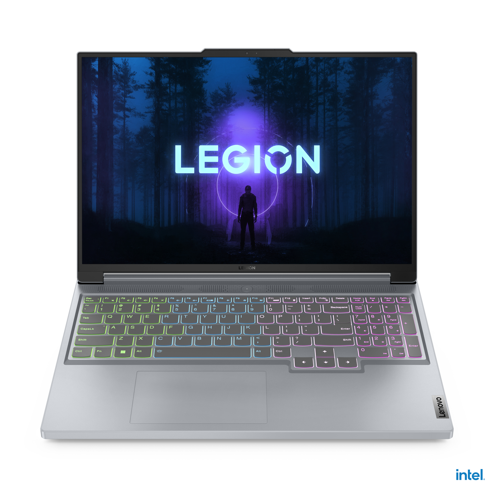 Lenovo Legion Slim 5 16IRH8 Intel® Core™ i7 i7-13700H Laptop 40,6 cm (16") WQXGA 16 GB DDR5-SDRAM 1 TB SSD NVIDIA GeForce RTX 4070 Wi-Fi 6E (802.11ax) Angielski Szary