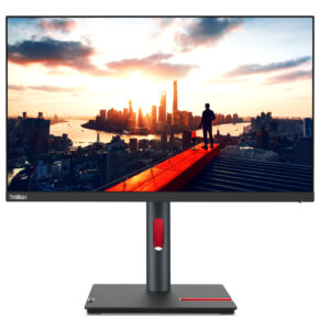 Lenovo ThinkVision P24h-30 monitor komputerowy 60,5 cm (23.8") 2560 x 1440 px Quad HD LED Czarny